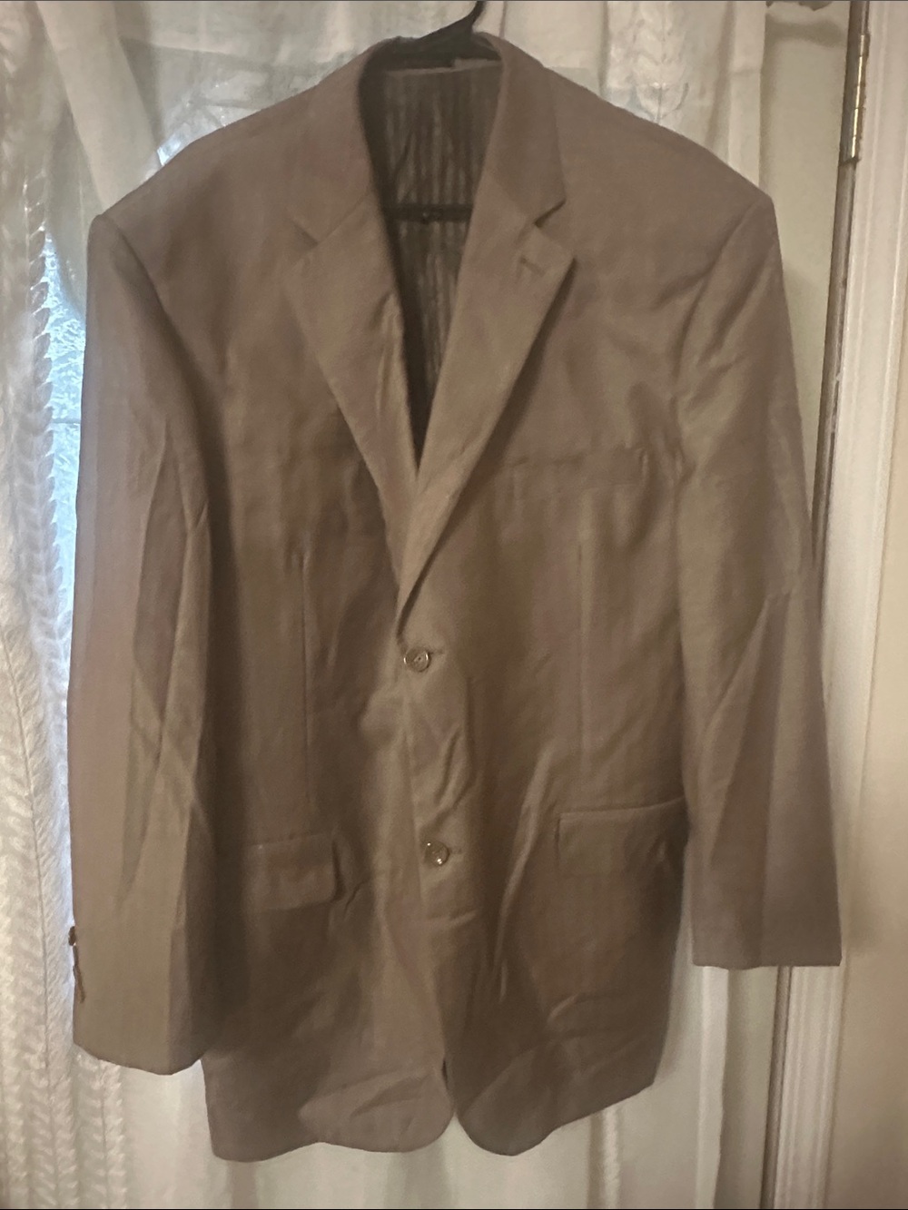 Prada Taupe/Brown Single-Breasted Sport Coat